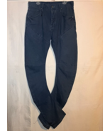 Armani Exchange Mens Jeans Size 32 Straight Leg Long Blue Curve Leg Jean... - $33.76 CAD