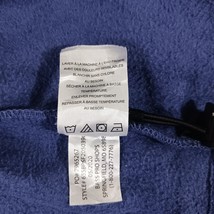 Cabelas RN#74747 Men's Blue Full Zip Fleece Mock Neck Fleece Jacket Size Large image 5