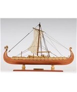 Sailboat Model Watercraft Traditional Antique Drakkar Viking Boat 15-In ... - £249.40 GBP