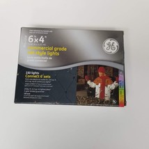 GE Pro-Line 150 Indoor/Outdoor Commercial Grade Net Lights Clear Bulbs 6... - £15.89 GBP