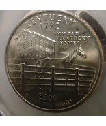 Nice 2001 P Kentucky State Quarter Uncirculated - $92.72 MXN