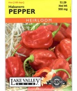 THJAR Pepper Habanero Heirloom Vegetable Seeds Non-Gmo - Lake Valley  12/23 - $50.99