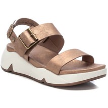 Xti women&#39;s wedge sandals in BRONZE - £45.59 GBP