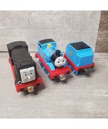 Lot of 3 Thomas &amp; Friends Tank Engine Diecast Metal Thomas Coal Car Dies... - $9.41