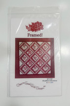 FRAMED by Cheri Good Quilt Designs Pattern 63&quot; x63&quot; - $5.45