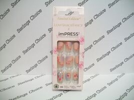 Kiss imPRESS LE Love Shack Fancy Press-on Manicure Nails #88897 Sunkisse... - $8.36