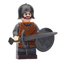 1pcs Soldiers of House Stark&#39;s Sword Army Game Of Thrones Minifigure Toys - £2.26 GBP+