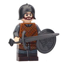 1pcs Soldiers of House Stark&#39;s Sword Army Game Of Thrones Minifigure Toys - £2.27 GBP+