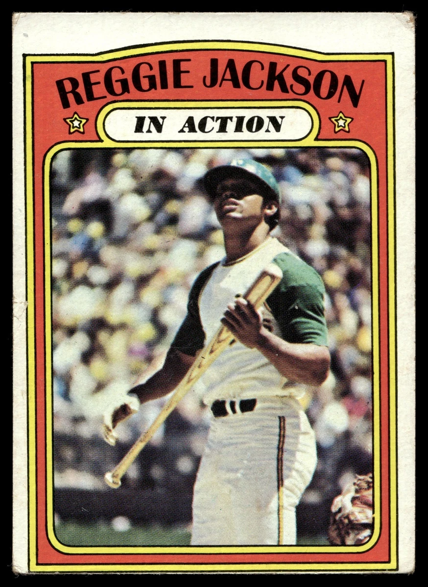 1972 Topps Reggie Jackson #436 Oakland Athletics - $7.61