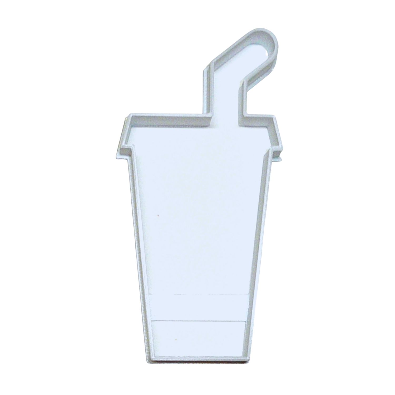 6x Soft Drink Cup Straw Soda Fondant Cutter Cupcake Topper 1.75 IN USA F... - $6.99
