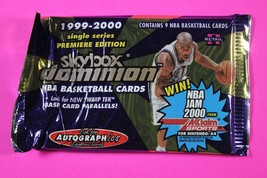 Rare 1999-2000 Skybox Dominion NBA Basketball Retail Pack Exact Pack In Pic 6015 - $28.89