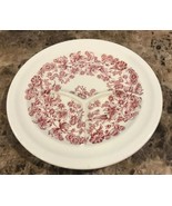 Vtg Red Transferware Sectional Plate Dish Mayer Restaurant Ware China Ch... - $43.10