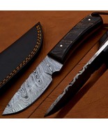 Custom Handmade Knife Hand Forged Damascus Steel Hunting Dagger Knife 9&quot; - $435.93 MXN