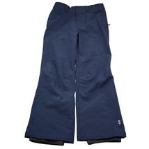Free Country Pants Mens L 36-38 Dark Navy Blue Flex Softshell/Brushed Tr... - $39.48