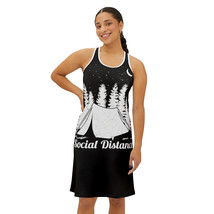 Women&#39;s 96% Poly All-Over-Print Racerback Dress (AOP) Available in 6 Sizes, Blac - $46.35+