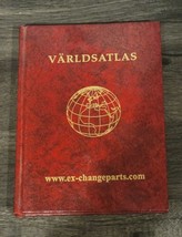 Liber Maps Little World Atlas Världsatlas 2005 Swedish Language Great Condition - £13.35 GBP