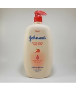 Johnson&#39;s Honey Apple Baby Moisture Wash with PUMP Bottle 28 oz Deadstock - $31.68