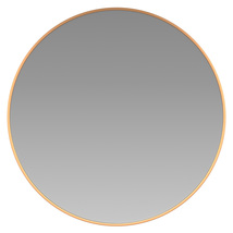 Flash Furniture 24&quot; Round Gold Metal Framed Wall Mirror - Large Accent M... - $106.77