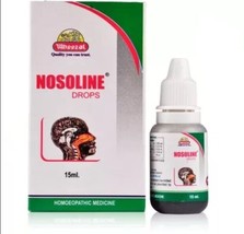 Pack of 2 - Wheezal Nosoline Drops 15ml Homeopathic Free Shipping - £19.23 GBP
