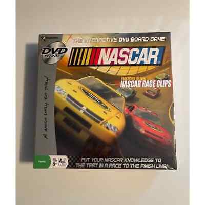 Nascar Interactive DVD Board Game, BRAND NEW, FACTORY SEALED - $14.85