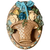 Antique Vintage 1920s Door Knocker Garden Basket Cast Iron Hardware Cott... - $1,138.07 MXN