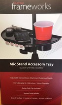 Gator Cases - GFW-MICACCTRAY - Mic Stand Accessory Tray with Drink Holder - £51.22 GBP