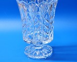 Crystal Clear Industries PORTICO 7¾&quot; Open HURRICANE Crystal Candle Holde... - $42.97