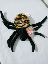 Ty Beanie Baby- Spinner The Spider 1996/1997- TAG ERRORS- Mint Perfect C... - $186.99