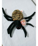 Ty Beanie Baby- Spinner The Spider 1996/1997- TAG ERRORS- Mint Perfect C... - $186.99
