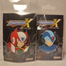 Mega Man X &amp; Zero Collectible Enamel Pins Official Authentic Capcom Brooches - £19.16 GBP