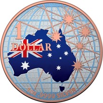 1 Oz Silver Coin 2020 Australia $1 Beneath the Southern Skies - The Flag - $109.76