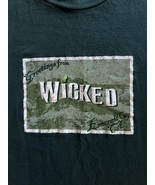 Wicked T Tee Shirt Hollywood Pantages Emerald Green Unisex Sz L American... - $23.56 CAD