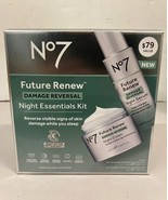 No7 Future Renew Damage Reversal Night Essentials Kit -Night Cream &amp; Nig... - $823.45 MXN