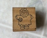 Child Dressed as Chicken Rubber Stamp JRL Desigsn S425 Tricks &amp; Treats - $12.19