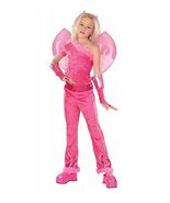 Hot Pink Fuchsia Devilicious Diva Princess Dress-up Maribou Trim Costume... - £12.75 GBP+