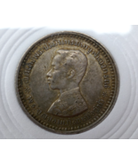 Thailand 1876-1900 Rama V 1 Salung 1/4 Baht Silver Coin - $39.19