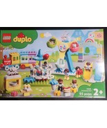 LEGO DUPLO AMUSEMENT PARK 10956 RETIRED SET 95 PIECES NEW AND SEALED - £61.99 GBP