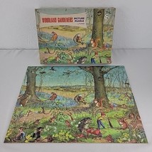 Woodland Gardeners Puzzle Tuco 108 Pc Triple Thick COMPLETE 15&quot; X 19.5&quot; RARE GVC - £30.34 GBP