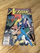 Vintage 1988 DC Comics Action Comics Black Canary Comic Book Issue #624 KG - £9.28 GBP
