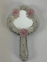 Murano glass table mirror, dates back to the &#39;50s/&#39;60s-
show original ti... - €324,30 EUR