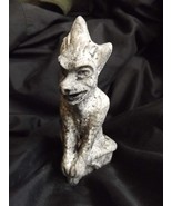 Gargoyle Perched Horned Statue Notre Dame Collection Medieval Renaissanc... - $20.36 CAD