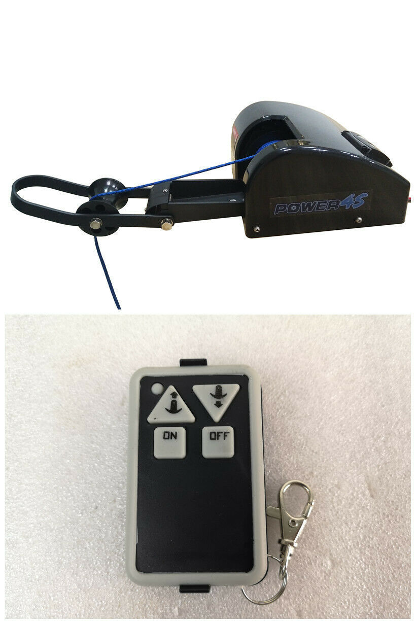 12V Wireless Remote Control Anchor Winch Windlass 35Lb For Freshwater Boat  - $152.00