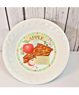 Himark Pottery Golden Pie Collection Ceramic recipe pie plate dish Apple... - $247.58 MXN
