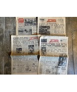 Lotto 4 giornali israeliani Maariv diversi titoli anni &#39;70 - $62.43 CAD