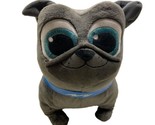 Disney Store Bingo Puppy Dog Pals Bulldog 10&quot; Grey Plush Toy Stuffed  EUC  - £8.48 GBP