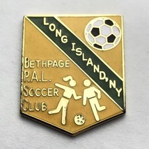 Long Island Soccer Club Beth Page PAL Hat Lapel Pin NY New York Bethpage - $10.00
