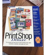 The Print Shop Deluxe Version 6 Windows 95 CD-ROM Ships N 24h - $256.40 CAD