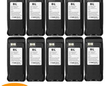10Pcs Pmnn4077 Li-Ion Radio Battery For Motorola Xpr6550 Xpr6500 Xpr6300... - £242.87 GBP