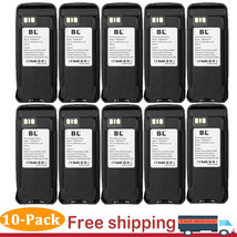 10Pcs Pmnn4077 Li-Ion Radio Battery For Motorola Xpr6550 Xpr6500 Xpr6300... - $320.99