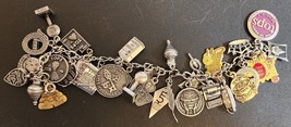 Vintage - TOPS - CHARM BRACELET Weight Loss Program - over 30 charms - $49.99